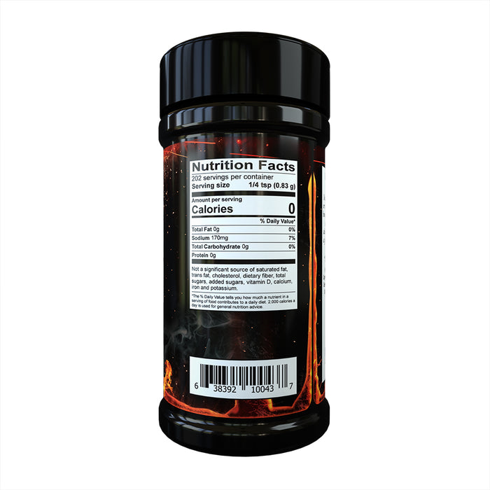 Bearded Butcher Blend Seasoning Hot Large Shaker 10 oz