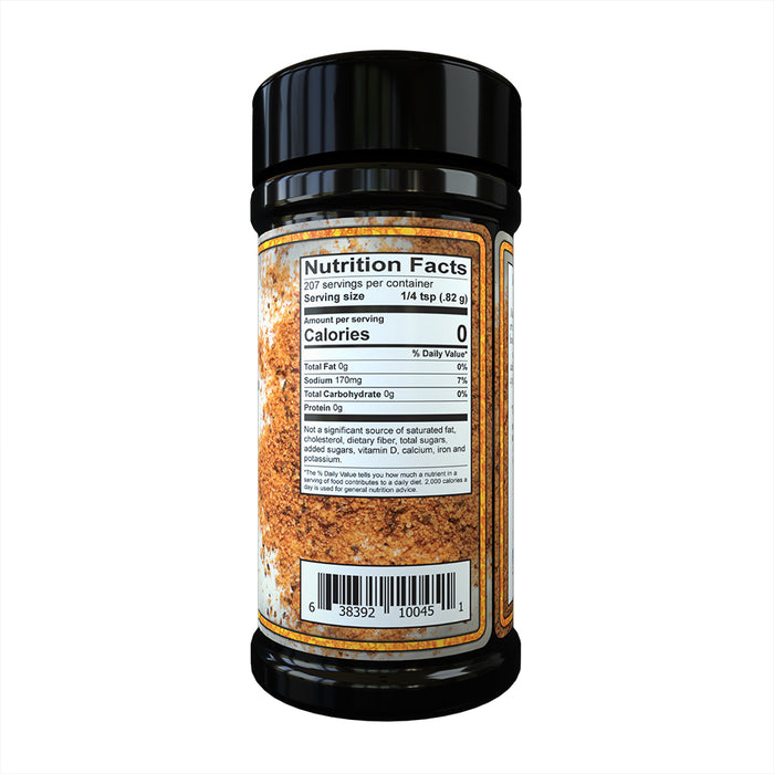 Bearded Butcher Blend Seasoning Chipotle Large Shaker 10 oz