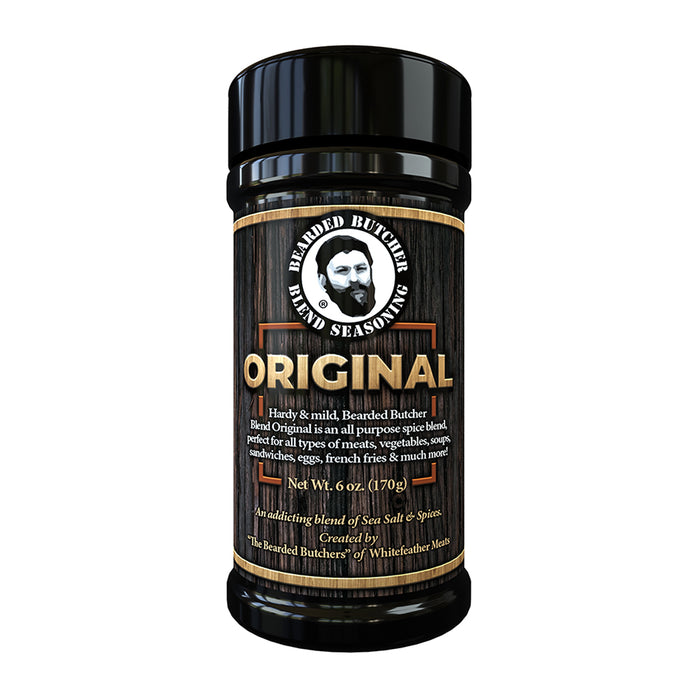 Bearded Butcher Blend Seasoning Original Large Shaker 11 oz