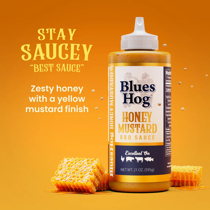 Blues Hog Honey Mustard Sauce - Squeeze Bottle