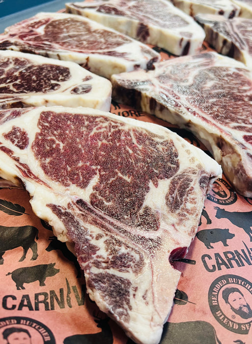 Wagyu T-Bone Steaks Jack's Creek Australian Wagyu MS8-9