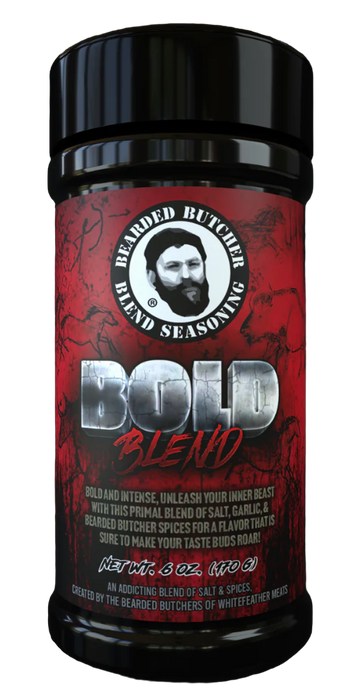Bearded Butcher Bold Blend Seasoning Large Shaker 10 oz
