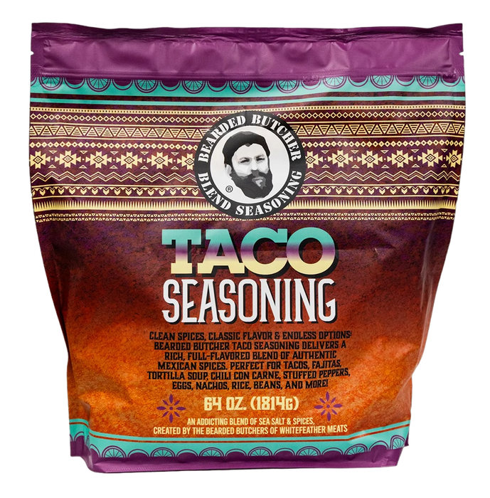 Bearded Butcher Blend Taco Seasoning Bag