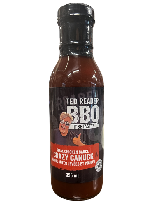 Ted Reader BBQ Crazy Canuck BBQ Sauce