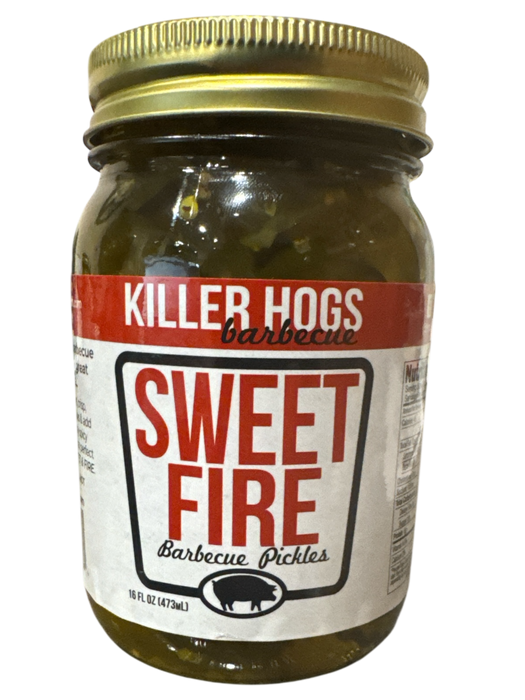 KILLER HOGS SWEET FIRE PICKLES *SPICY*