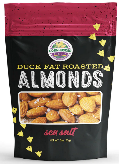All-Natural Duck Fat Roasted Almonds (3oz) Bag