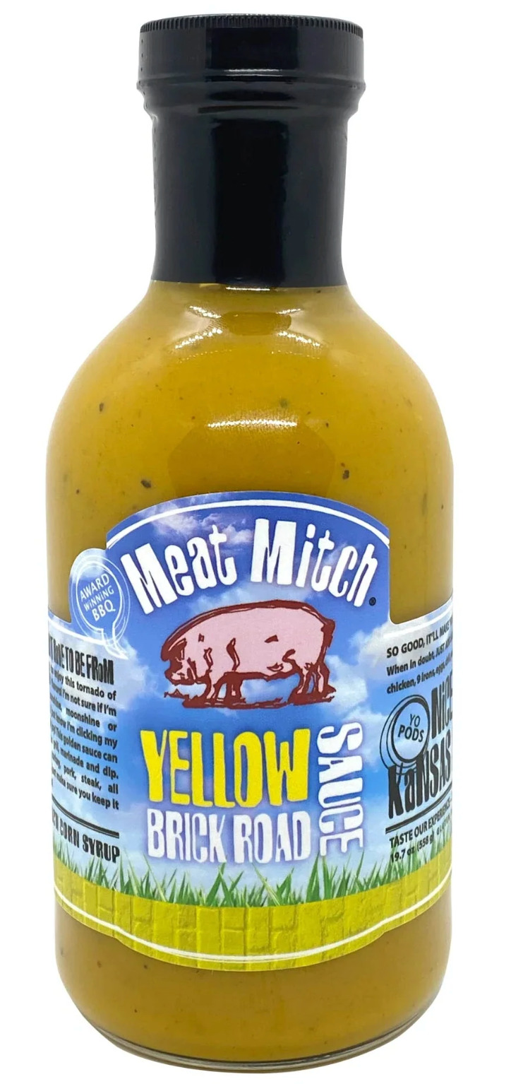 Meat Mitch Yellow Brick Road BBQ Sauce GOSPEL BBQ