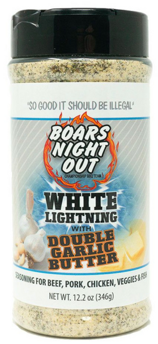 Boars Night Out White Lighting Double Garlic Butter