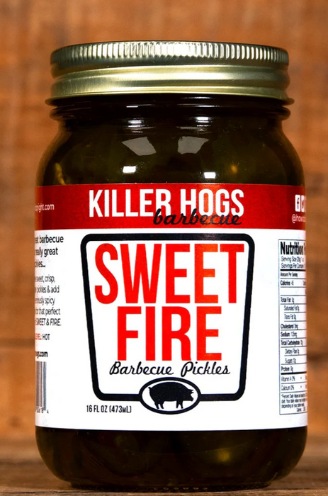 KILLER HOGS SWEET FIRE PICKLES *SPICY*