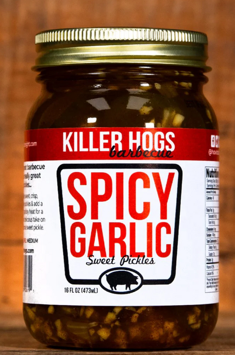 KILLER HOGS SPICY GARLIC PICKLES *SPICY*
