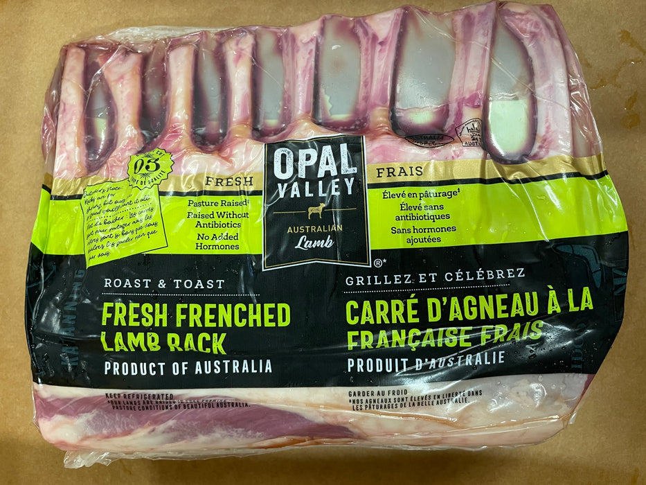 Australian Frenched Rack Of Lamb