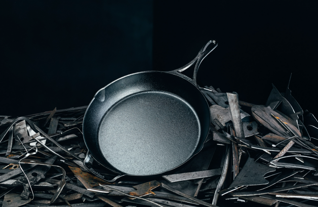 Blacklock *39* 12 Inch Triple Seasoned Cast Iron Skillet