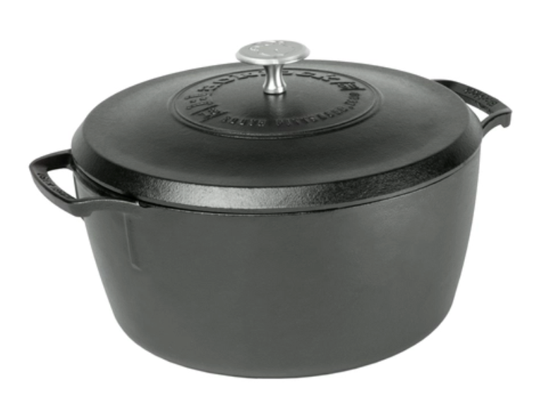 Blacklock *02* 5.5 Quart Triple Seasoned Cast Iron Dutch Oven