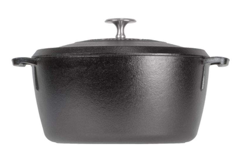 Blacklock *02* 5.5 Quart Triple Seasoned Cast Iron Dutch Oven