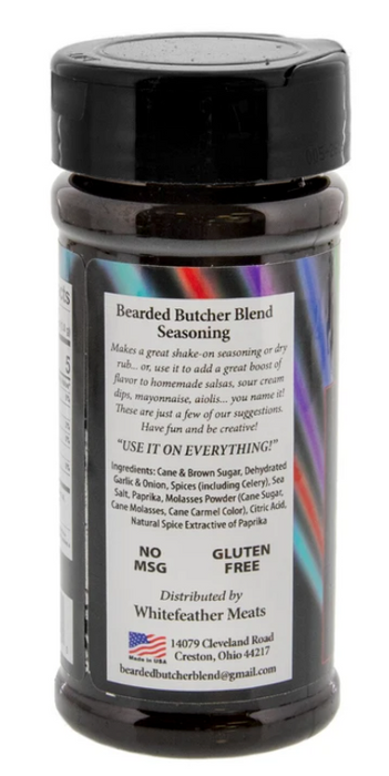 Bearded Butcher Blend Seasoning Hollywood Blend Large Shaker 10 oz