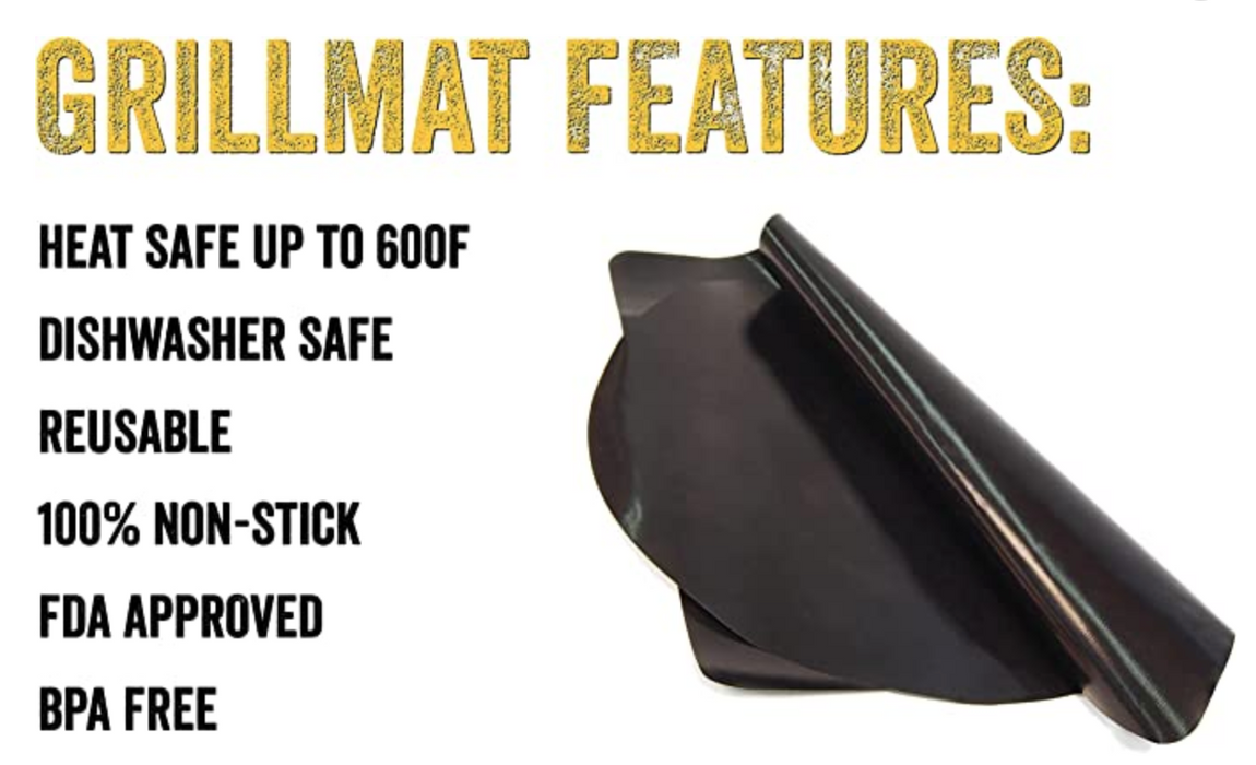 Grillight Premium Nonstick Grill Mats (2)