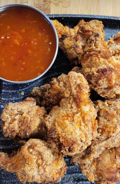 BREADED CHICKEN WINGS (DRUMS ONLY, APPROX 40-45 PER BOX)