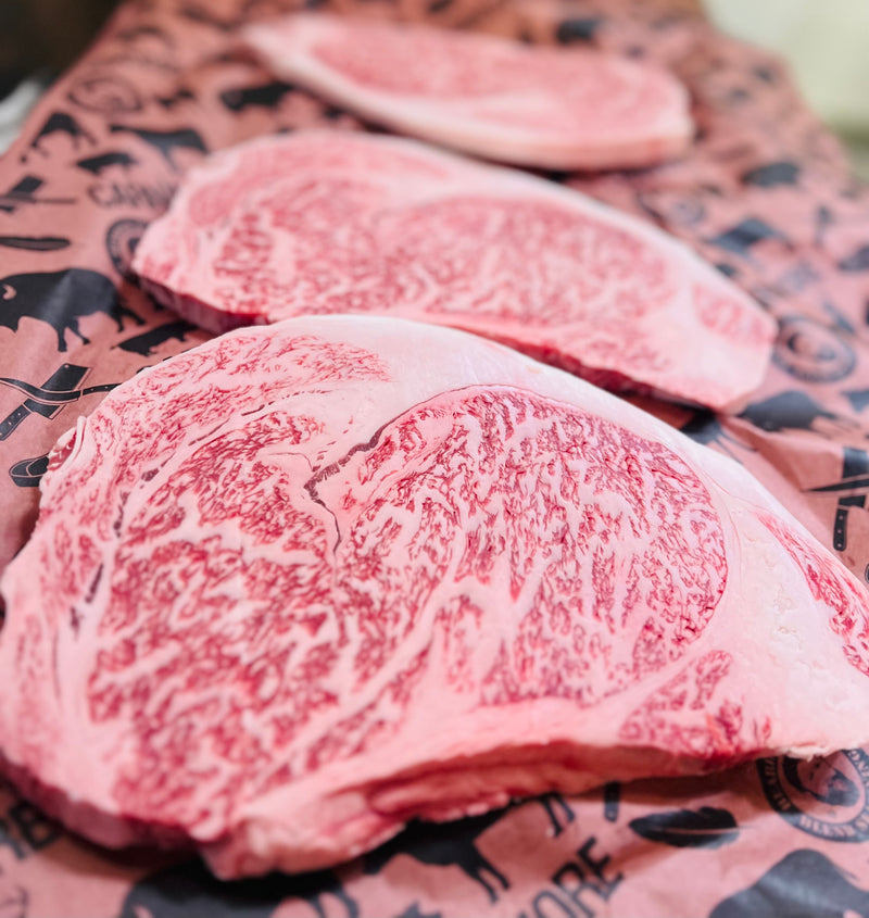 Japanese Wagyu A5 Strip Steaks