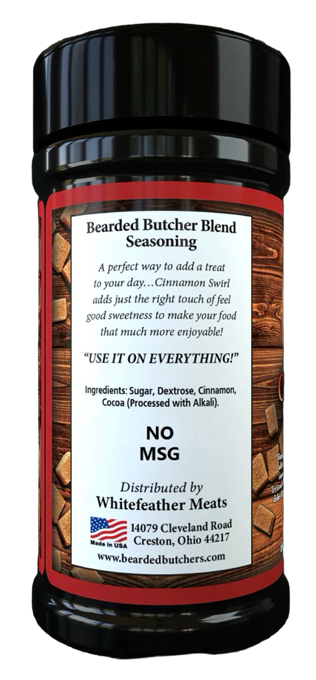 Bearded Butcher Blend Seasoning Cinnamon Swirl