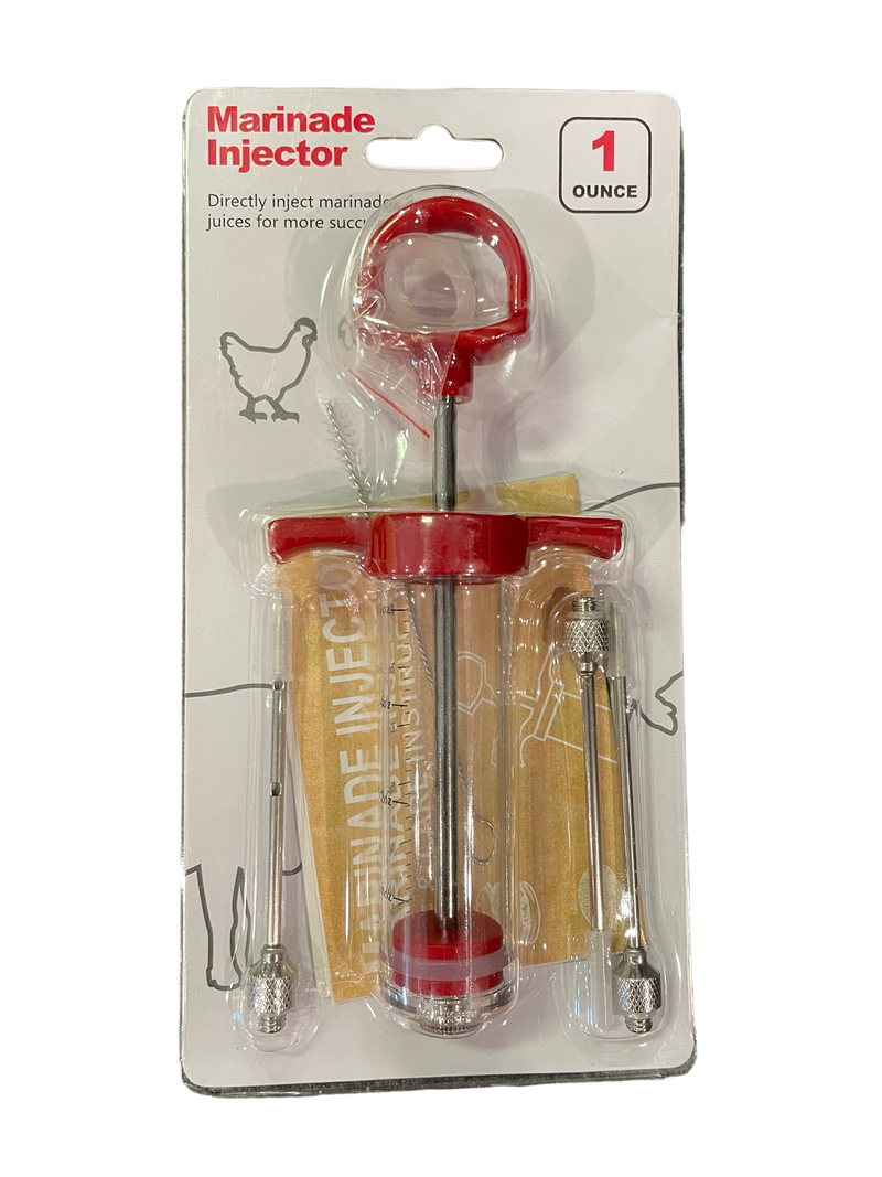 Meat Injector - 3 Needles - 1oz