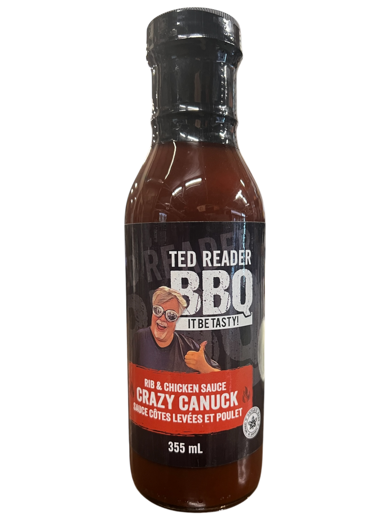 Ted Reader BBQ Crazy Canuck BBQ Sauce