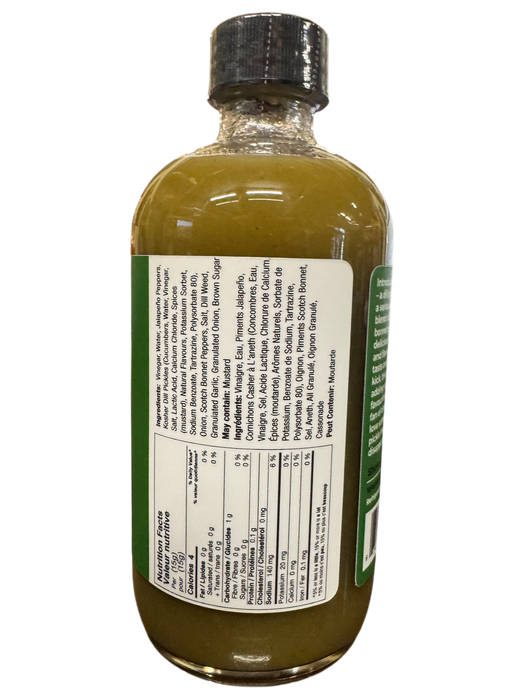 Smoke Eater Jalapeno Dill Pickle Handcrafted Hot Sauce