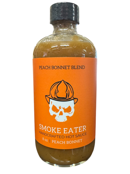 Smoke Eater Peach Bonnet Handcrafted Hot Sauce