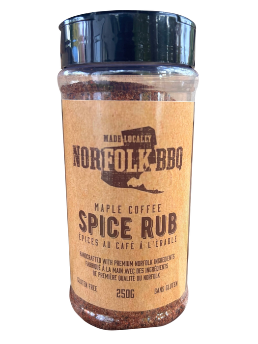Norfolk BBQ Maple Coffee Rub Large Shaker
