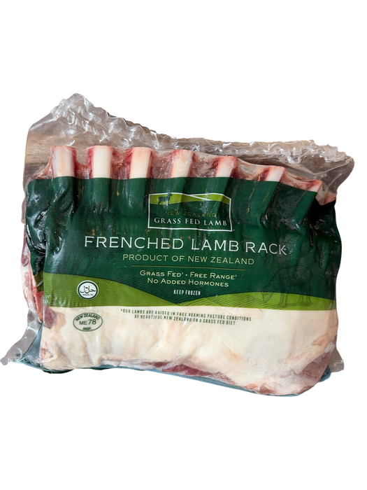 New Zealand Grass Fed Free Range Frenched Rack Of Lamb (2 Racks)