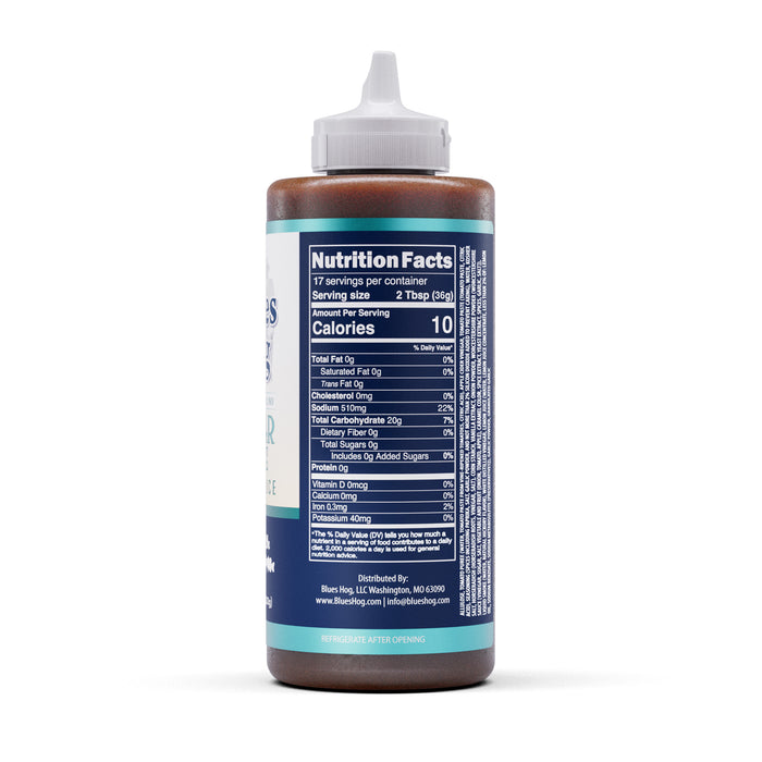 Blues Hog Sugar Free Champions’ Blend BBQ Sauce, No High Fructose Corn Syrup, Gluten-Free, 22 oz