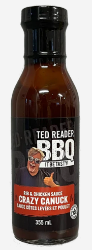 Ted Reader BBQ Crazy Canuck BBQ Sauce