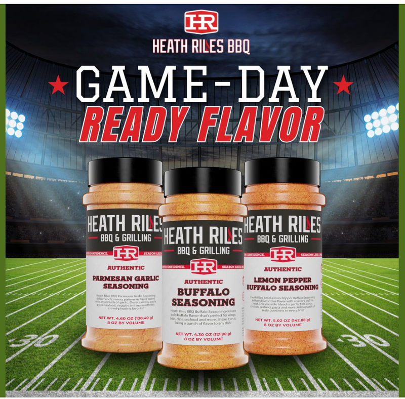 Heath Riles BBQ Buffalo Seasoning - Coming Soon