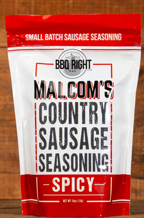 MALCOM'S SPICY COUNTRY SAUSAGE SEASONING