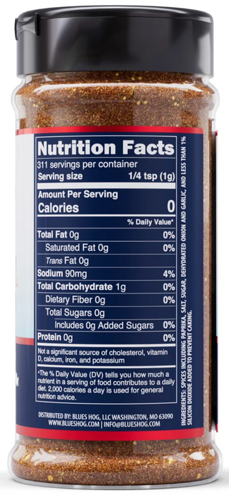 Blues Hog Dry Rub Seasoning Large Shaker