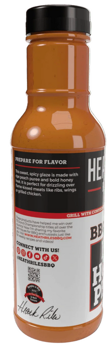 Hot Honey Peach BBQ Glaze