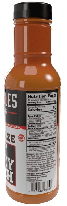 Hot Honey Peach BBQ Glaze