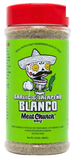 Meat Church Garlic & Jalapeno Blanco Seasoning