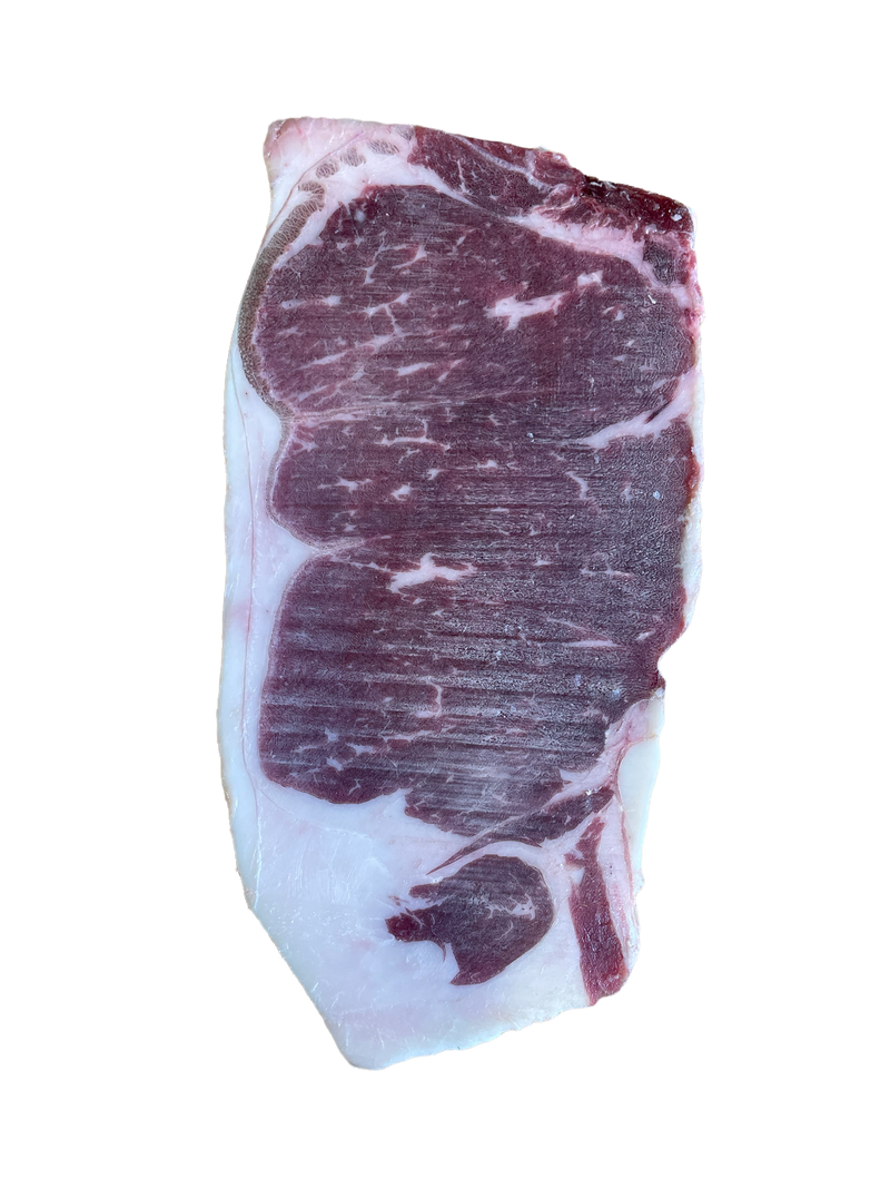Certified AAA Alberta Beef Striploin Steaks 1-1/4" Thick Cut - 1 Per Pack - 16oz to 18oz Per
