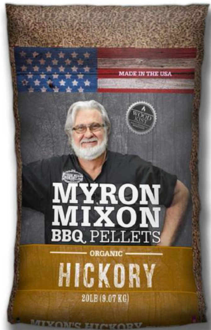 Myron Mixon Hickory Pellets - 20 lbs