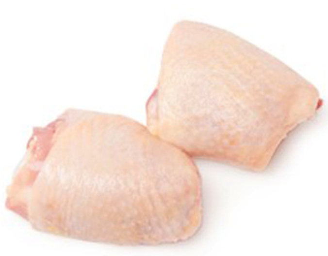 Chicken Thigh Bone In Skin On IQF - Case