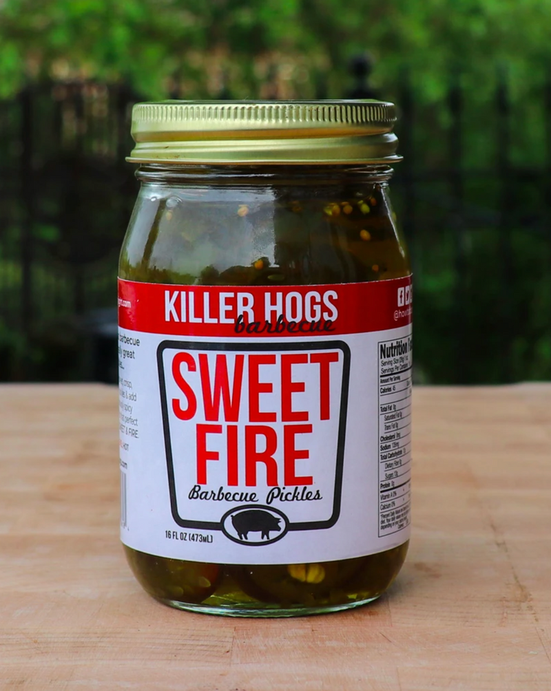 KILLER HOGS SWEET FIRE PICKLES *SPICY*