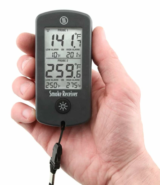 Smoke 2-Channel Remote BBQ Alarm Thermometer