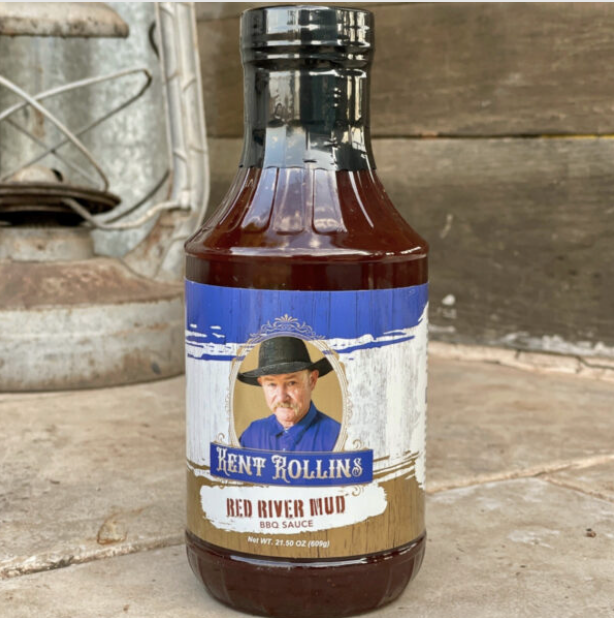 Kent Rollins Red River Mud BBQ Sauce 21.5 oz